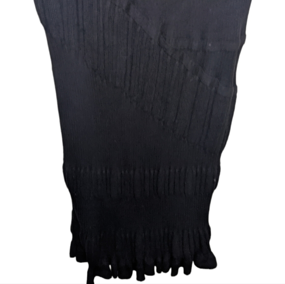 NWT Anthropologie Black Midi Sweater Dress – Size M 🖤 - Picture 7 of 11